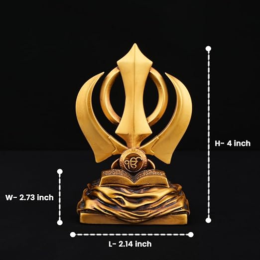 Khanda Sahib for Car Dashboard (🔥BUY 1 GET 1 FREE🔥)