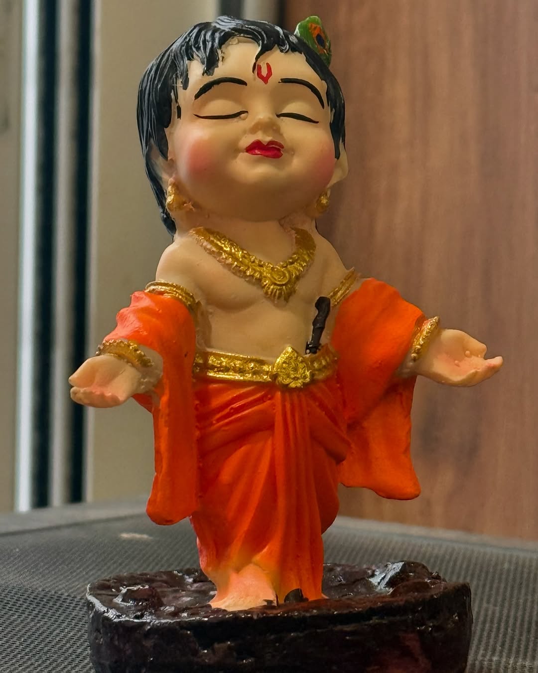 Divine Baby Krishna Decorative Idol