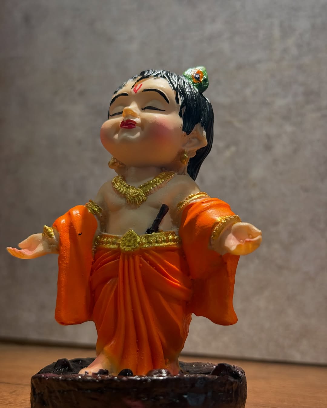 Divine Baby Krishna Decorative Idol