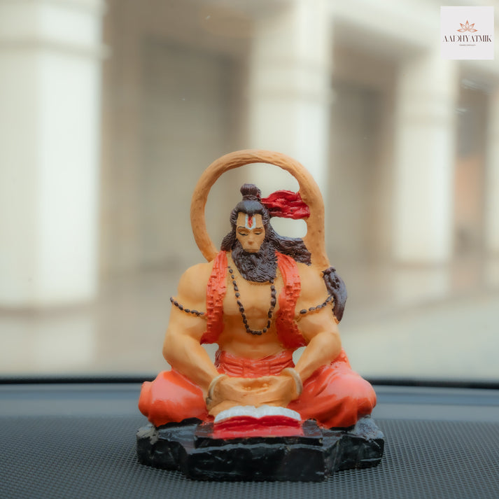 Pavan Sut Hanuman ji Hand Painted for Car dashbord