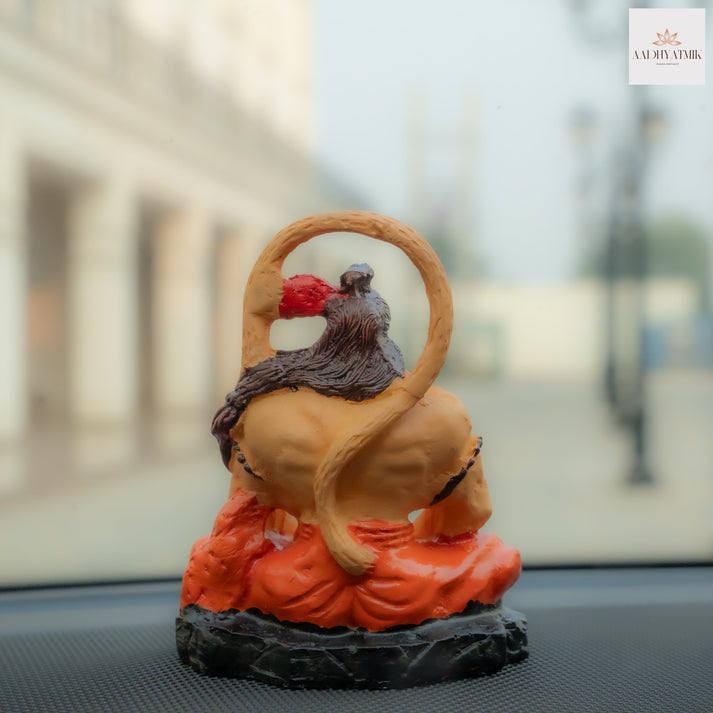 Pavan Sut Hanuman ji Hand Painted for Car dashbord