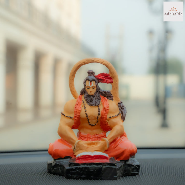 Pavan Sut Hanuman ji Hand Painted for Car dashbord